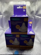 Lansinoh NaturalWave Nipples Fast Flow Bottle Nipples 2 Ct Lot of 3 Pack 6