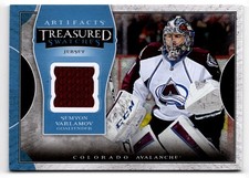2015-16 Upper Deck Artifacts Treasured Swatches Blue Semyon Varlamov Jersey