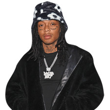 Tyler Jamal Brown (Black Outfit) Half Body Buddy Cutout