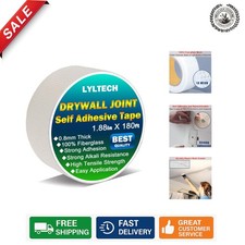 Heavy-Duty 100 Fiberglass Drywall Joint Tape 1.88"x180ft - Waterproof  Strong