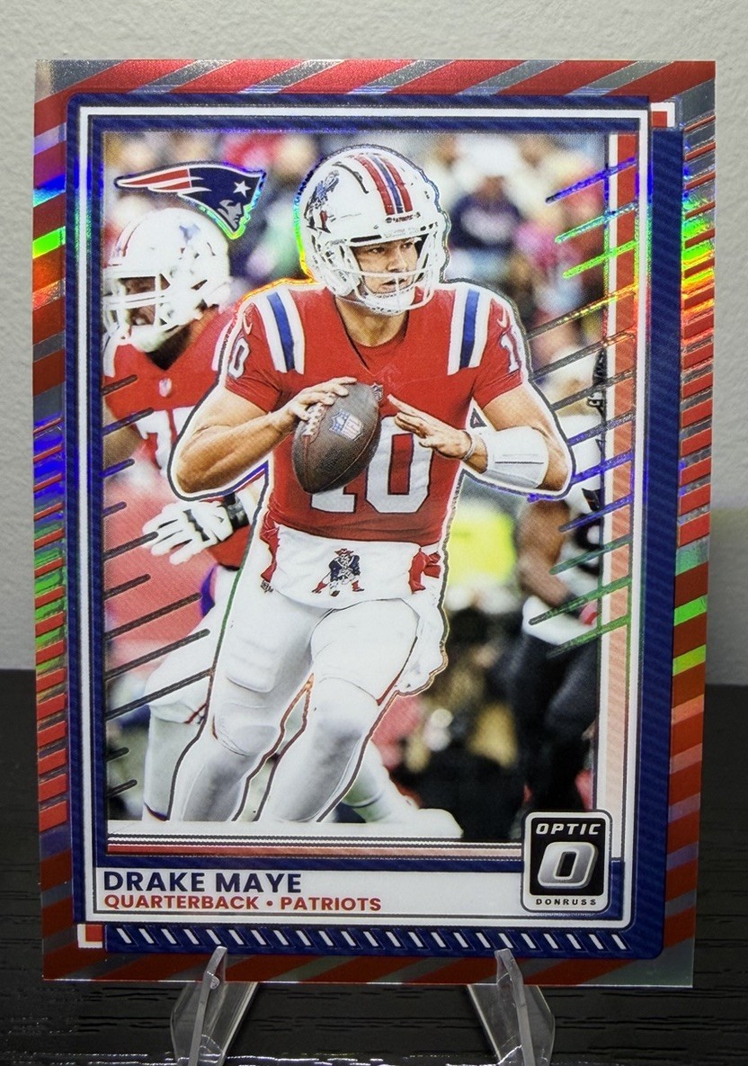 2025 Optic FREEDOM SSP Drake Maye #47 Patriots *No Sales On This Parallel*