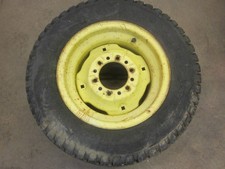 John Deere 655 755 855 955 Tractor Rear Wheel Rim & Tire Am102097 15x8 Bm16538