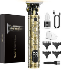 Hair Clippers for Men, Professional Hair Trimmer Zero Gapped T-Blade Trimmer Cor