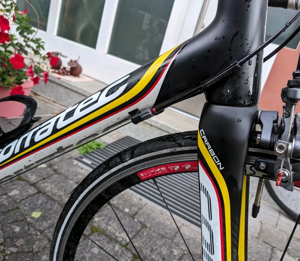 Corratec Corones Rennrad, Ultegra 2x11, DT Swiss Naben, RH 56, ca. 9 kg, TOP - Bild 2 von 4