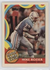 1989 Topps 1000 Yard Club Mike Rozier #24 14i5
