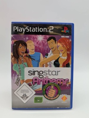 SingStar Anthems - Sony PlayStation 2 - PS2 Spiel - OVP Anleitung Disc Gut