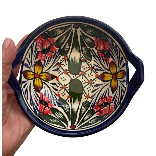 Alba Mexico Set of 2 Colorful Pottery Bowls - Picture 9 of 10