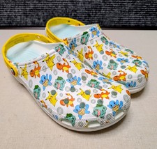 CROCS X POKEMON 2 Collab Clog Classic Shoe Men's Size 12 Pikachu Charmander