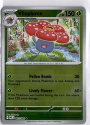 Vileplume 003/094 Phantasmal Flames Reverse Holo