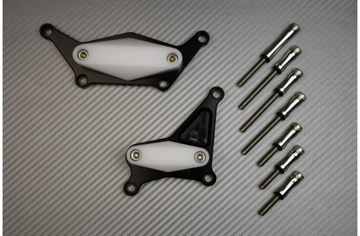 Carter d'alternateur pour Suzuki GSR 600 de 2006 à 2010 en alliage noir