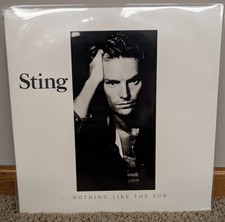 Sting 'Nothing Like the Sun' Vinyl Double LP A M Record SP-6402 1987 