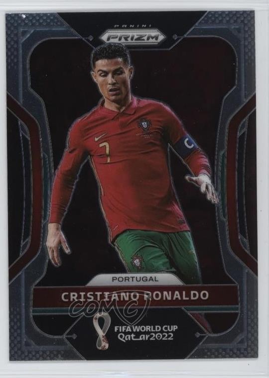 2022 Panini Prizm World Cup Qatar Cristiano Ronaldo #175 16n7