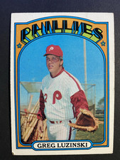 1972 Topps Baseball Greg Luzinski Philadelphia Phillies Card #112 (a)