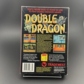 Double Dragon 1 Nintendo NES Complete In Box CIB Great Condition Tradewest 1988