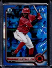 Michel Triana 2022 Bowman Sapphire Edition #BCP-75