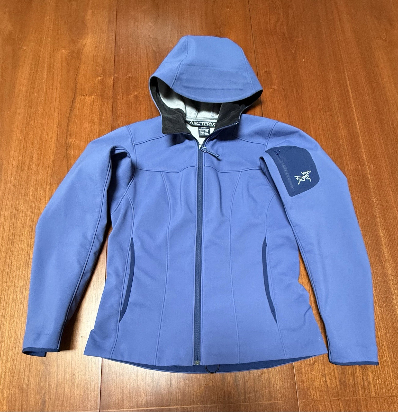 Arc'teryx Epsilon SV Felpa con Cappuccio Soft Shell Viola Media