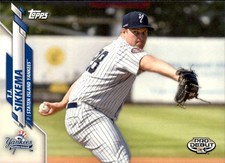 2020 Topps Pro Debut #PD-145 T.J. Sikkema Staten Island Yankees