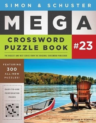 John M. Samson Simon & Schuster Mega Crossword Puzzle Book #23 (Taschenbuch)