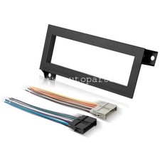For 1997-2001 Jeep Cherokee Single Din Radio Dash Mounting Kit Wiring Harness