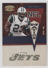 2010 Panini Gridiron Gear NFL Nation Silver 52/250 Shonn Greene #9 i5f