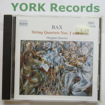 BAX - String Quartets Nos 1 & 2 MAGGINI QUARTET - Excellent Condition CD Naxos