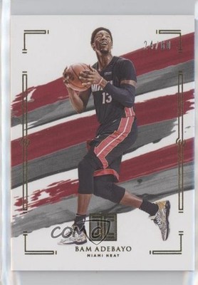 2020-21 Panini Impeccable Gold 24/60 Bam Adebayo #66 ne1
