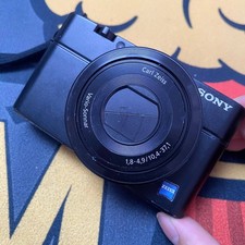 Sony RX100 I 20.2 MP 3.6 x Compact Digital Camera w/Charger Card Battery