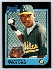 1997 Bowman Miguel Tejada #411 RC Oakland Athletics