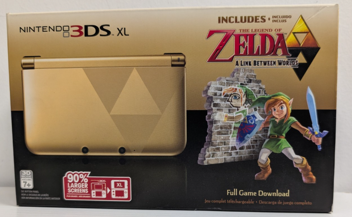Nintendo 3ds XL The Legend of Zelda a Link Between Worlds Limited