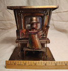 Vintage Brass Piano Music Box — photo 3