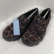 Easy Spirit Women's RIPTIDE Clogs Size 8W Leopard Print NEW w tags NO BOX