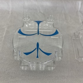 Lego 2x 30366px1 Trans-Clear Windscreen 3 x 6 x 5 Bubble 7161 Gungan Sub