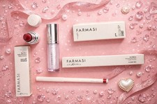 FARMASI Lippen Set Rot Glam | Lippenstift Glo...