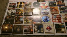 Lot Of 31 PC Computer Games CD-ROM DVD Call Of Duty FEAR Battlefield and more.