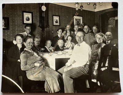 orig. Photo Celebration Party Birthday 1932 