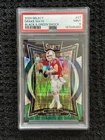 2024 Panini Select Concourse Drake Maye #27 Black & Green Shock Prizm (RC) PSA 9