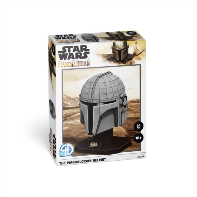 University Games Unisex Kids Grey Star Wars: The Mandalorian's Helmet - Image 4