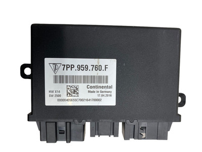 17-18 PORSCHE MACAN FRONT SEAT MEMORY CONTROL MODULE COMPUTER UNIT 7PP959760F