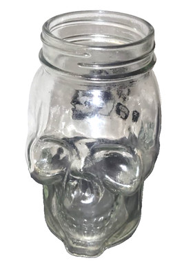Dead Man's Fingers Spiced Rum Skull Head 1x Tankard glass