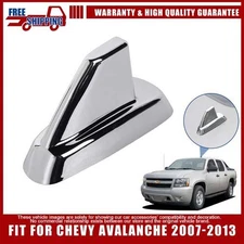 For 07-13 Chevy Silverado Avalanche Triple Chrome plated Shark Fin Antenna COVER
