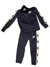 Nike Boys Full-Zip Track Suit Set   Navy Blue   Size 4T