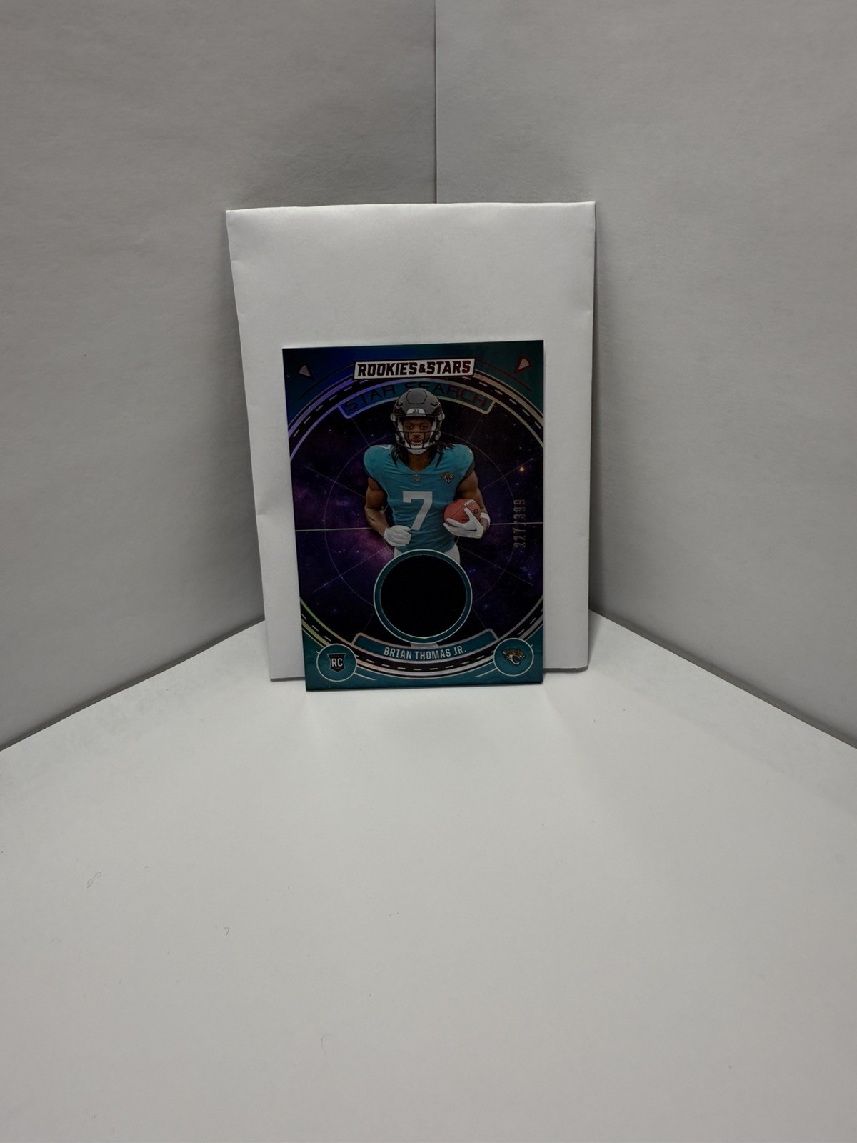 Brian Thomas Panini Rookies & Stars Star Search Relics #YOBTJ Longevity