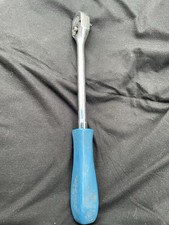 Armstrong Tools USA 11-979 (Rare) Blue Hard Handle 3/8" Drive Long 11" Ratchet