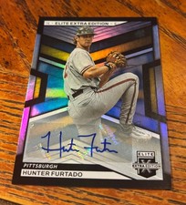2023 Panini Elite Extra Edition Base Signatures Autograph # 50 Hunter Furtado