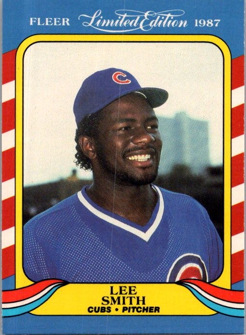 1987 Fleer Limited Edition #39 Lee Smith