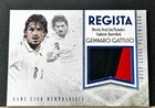Gennaro Gattuso 2024 Futera Unique Regista Game Worn Jersey 07/09 #RG04