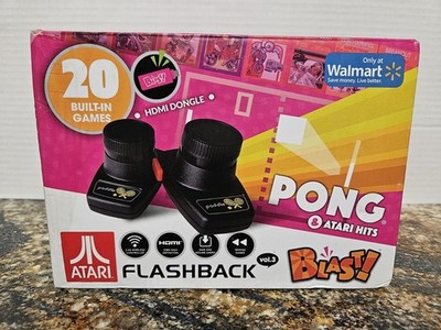 Atari Flashback Blast Vol.3 Pong & Atari Hits Plug & Play 20 games WORKS! 