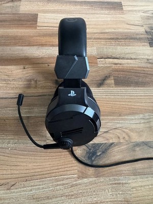 Sony PlayStation PS4 Stereo Headset V3   Schwarz   NEUE Polster/Hörmuscheln
