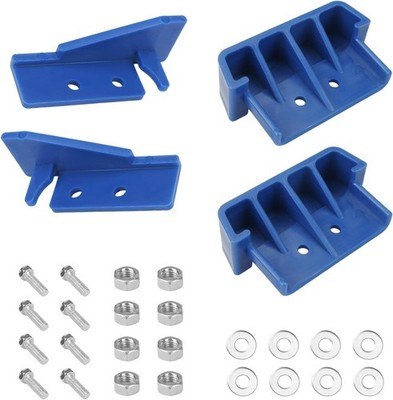 D1100 Series End Cap Kit - for Werner Ladder Extension Accessories - Blue 