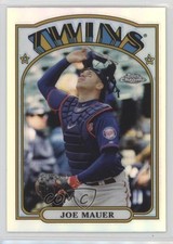 2013 Topps Chrome 1972 Topps Chrome Joe Mauer #72C-JM HOF 5v6